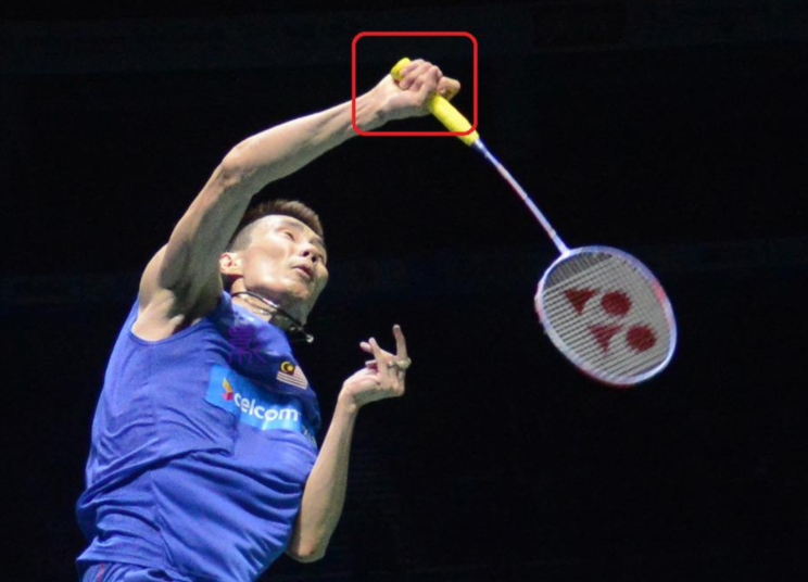 羽毛球握拍的正确方式图片