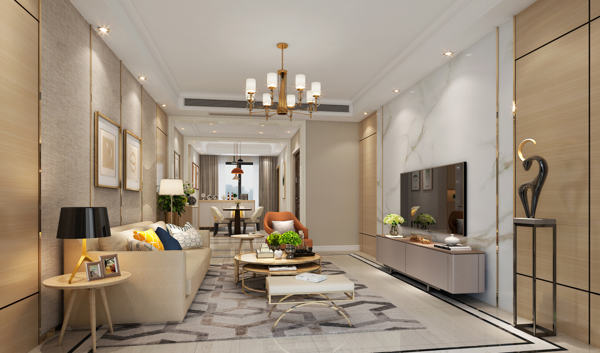 160平米的房子这样装修面积大了1倍,装修只花15万元!