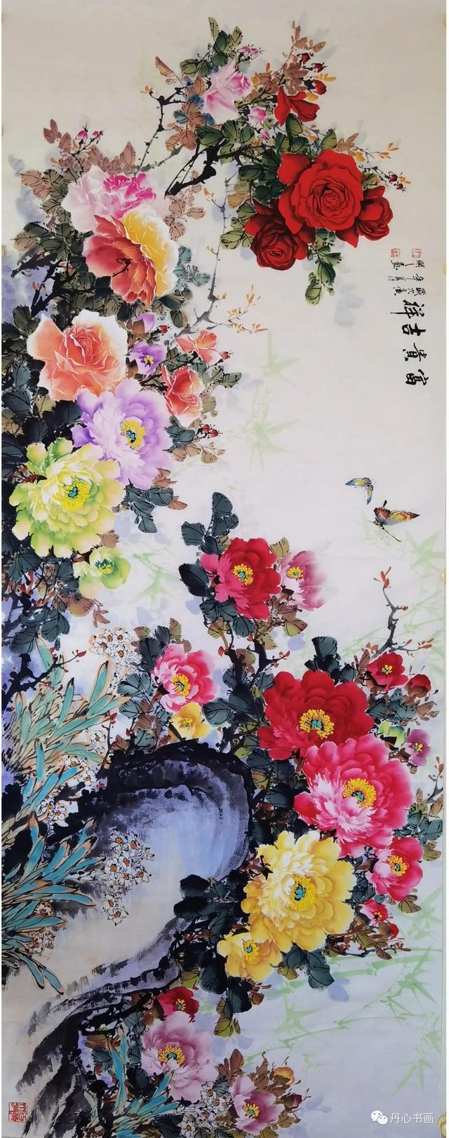 雍容华贵,馨香盈袖|画家王润之牡丹欣赏