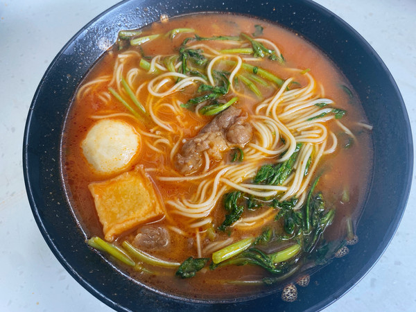 火锅底料煮面