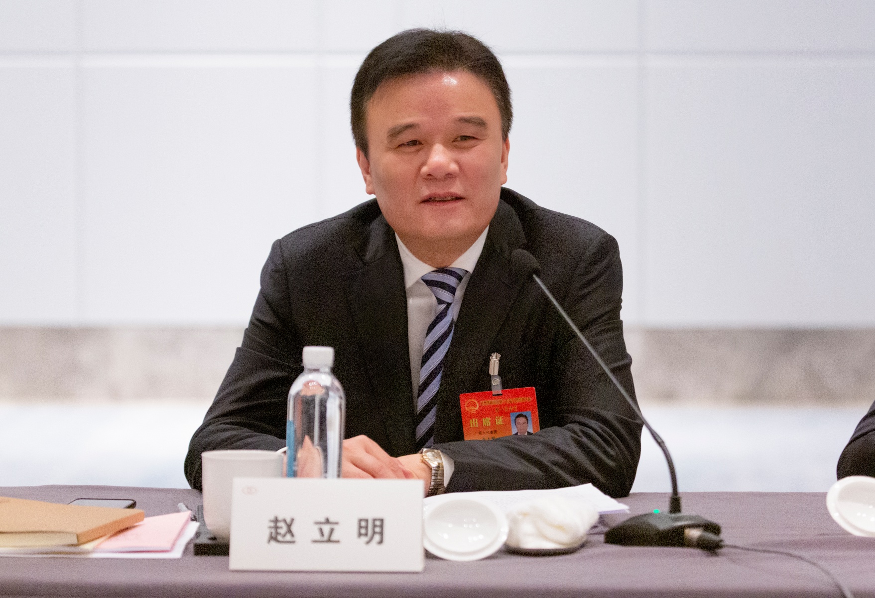 赵立明参加第六代表团审议时指出:履职尽责担当作为,推动萧山高质量