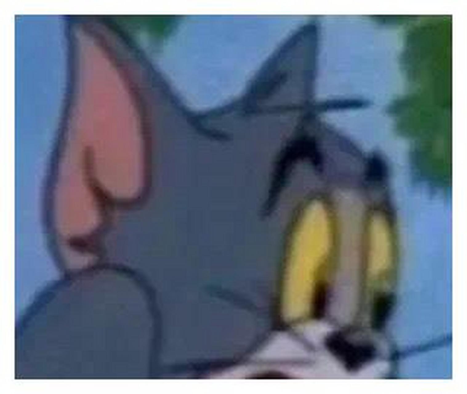 猫和老鼠吃惊张大嘴表情包