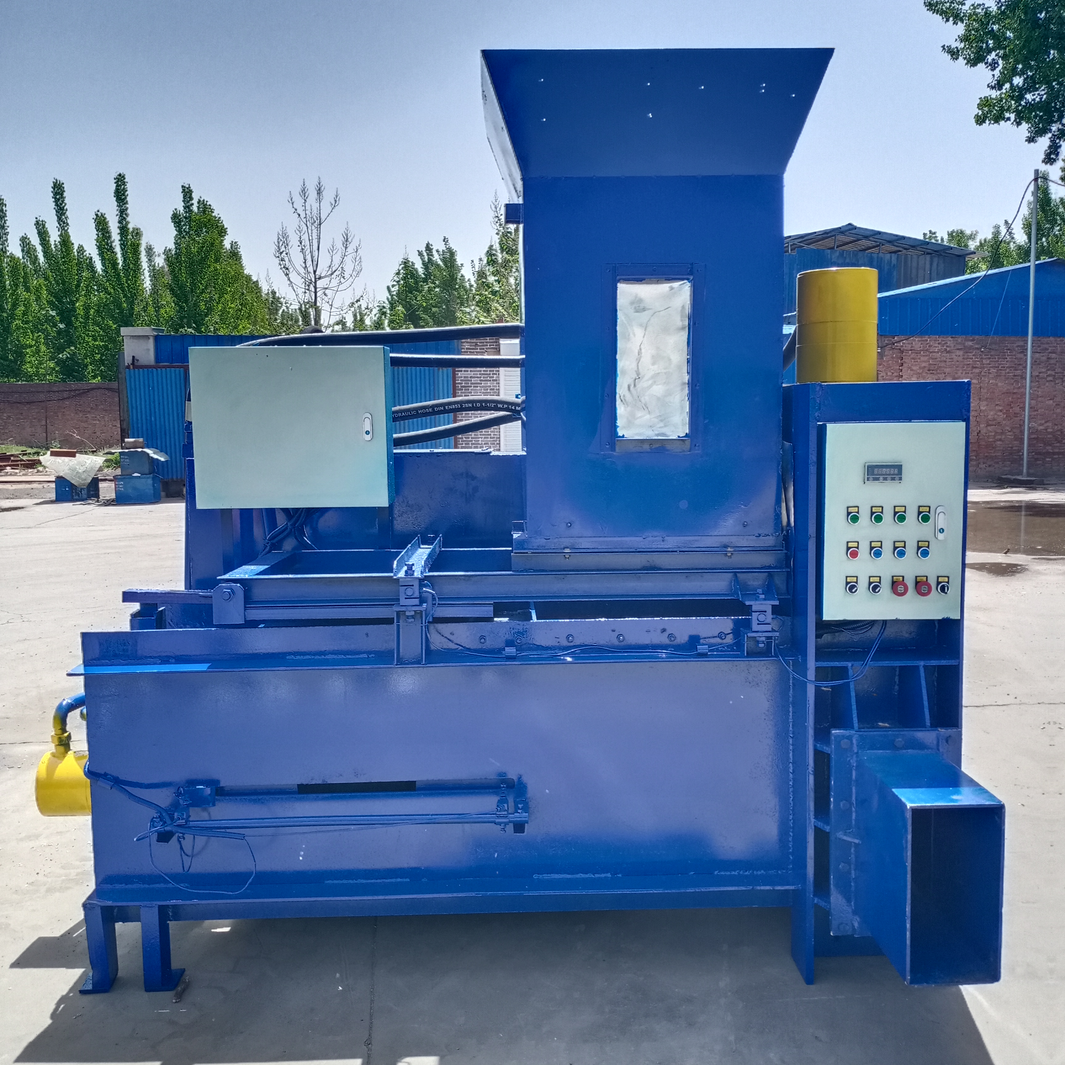 稻壳压块机 稻壳打包机 三缸系列