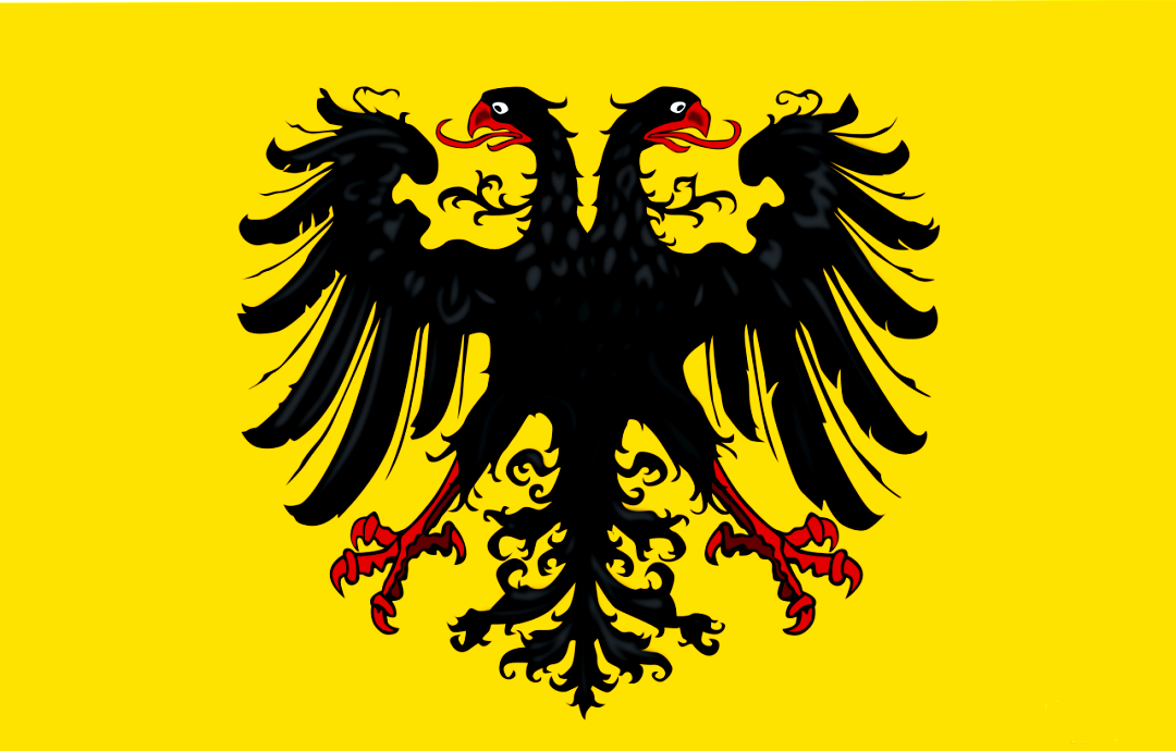 随着时间的推移,黑色双头鹰在金色背景上逐渐演变成为皇室的标志性