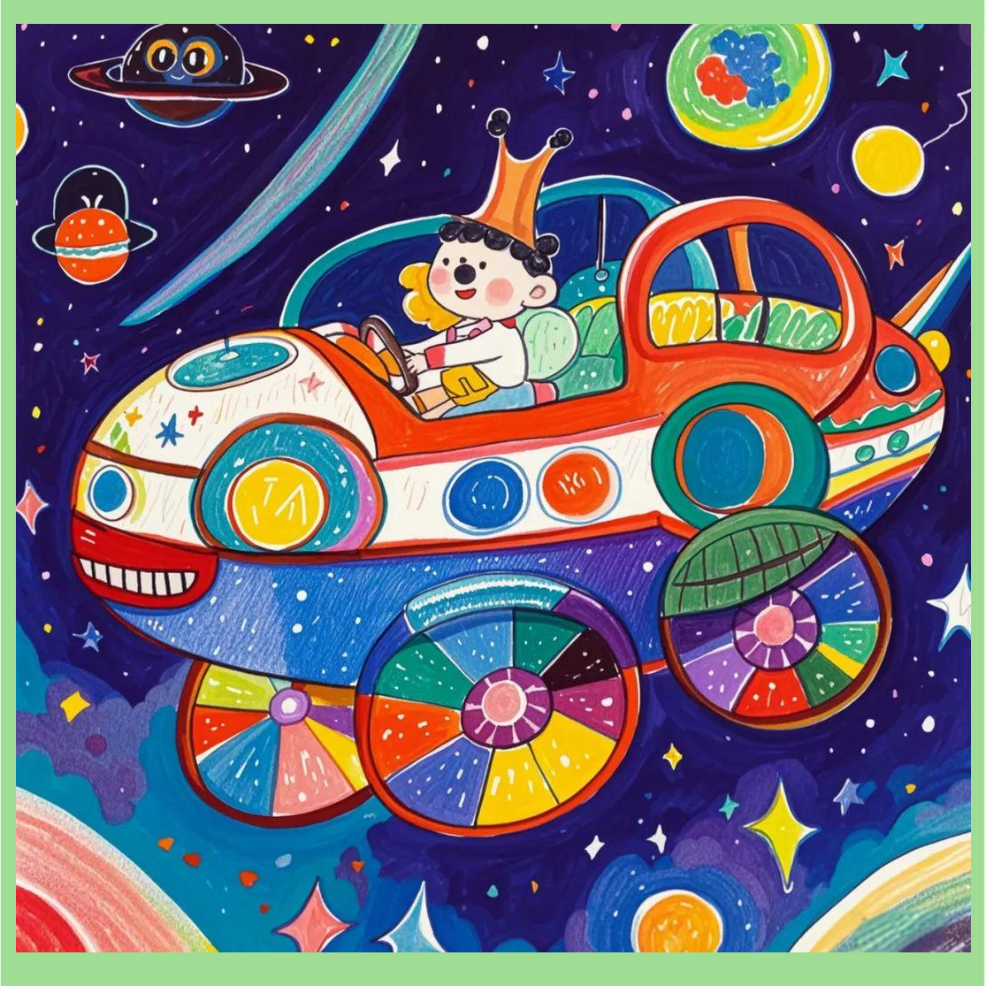 科幻系列创想画,探索未来科技与智能生活