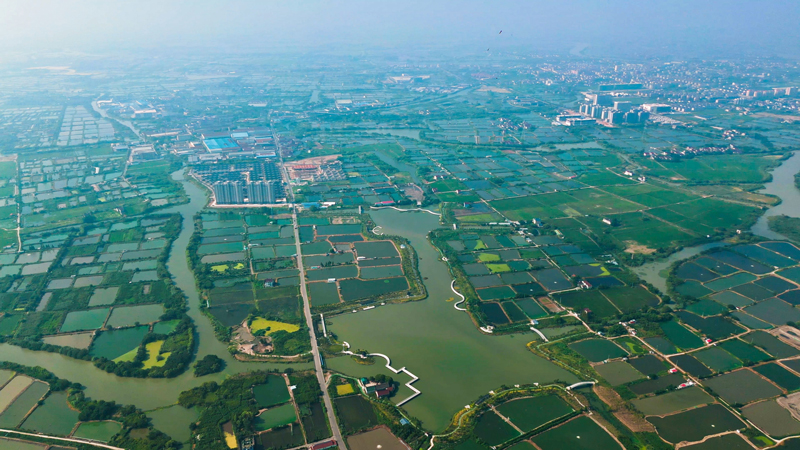 湖州南浔菱湖镇超额完成土地开发