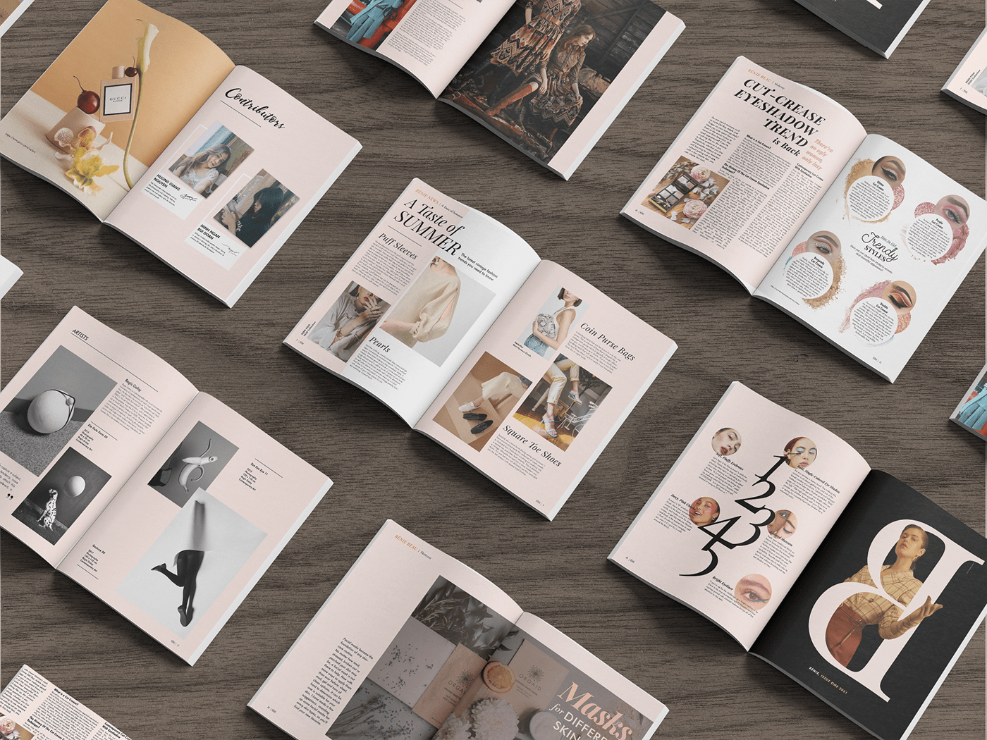 企业杂志设计欣赏-郑州品牌设计分享