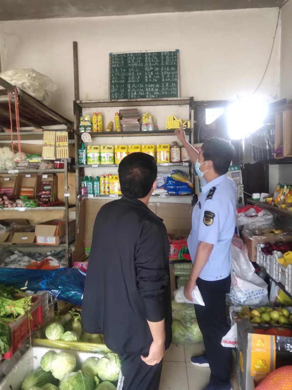 渭源县祁家庙镇市场监督管理所全力做好疫情期间保供稳价工作