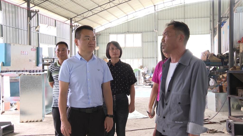 张永华到企业调研