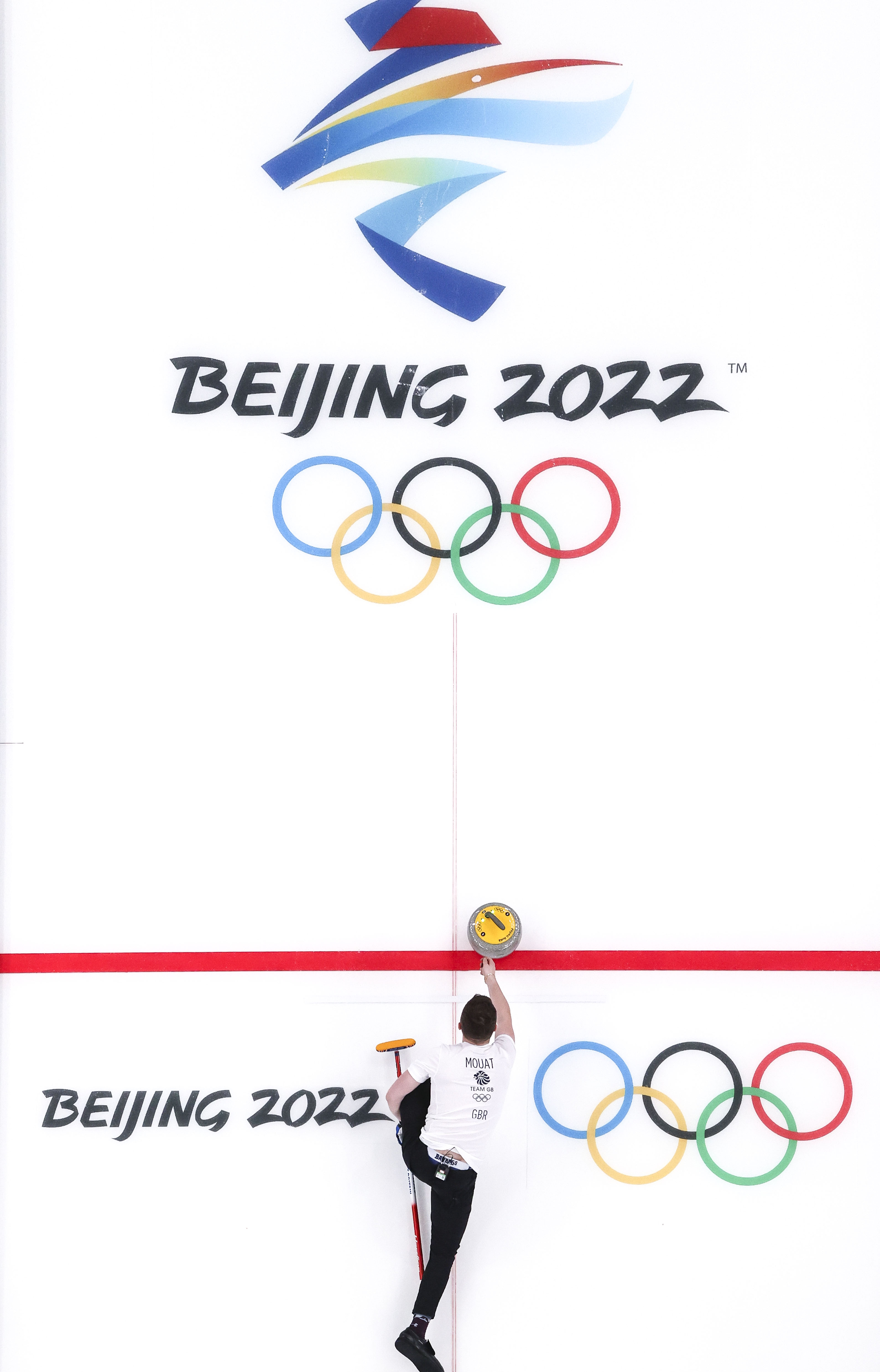 北京冬奥会冰壶纪念图片