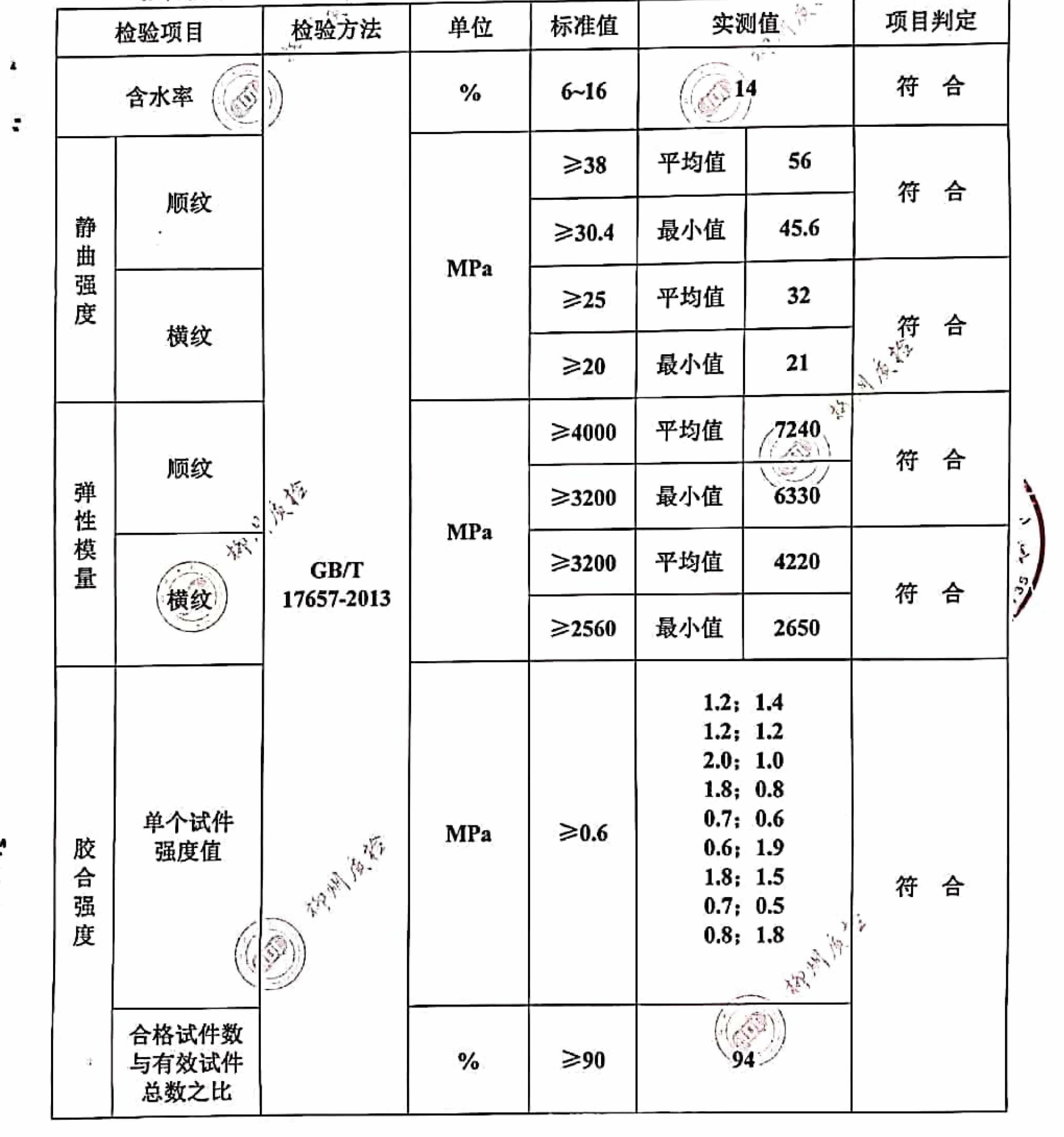 木龙骨检测报告图片