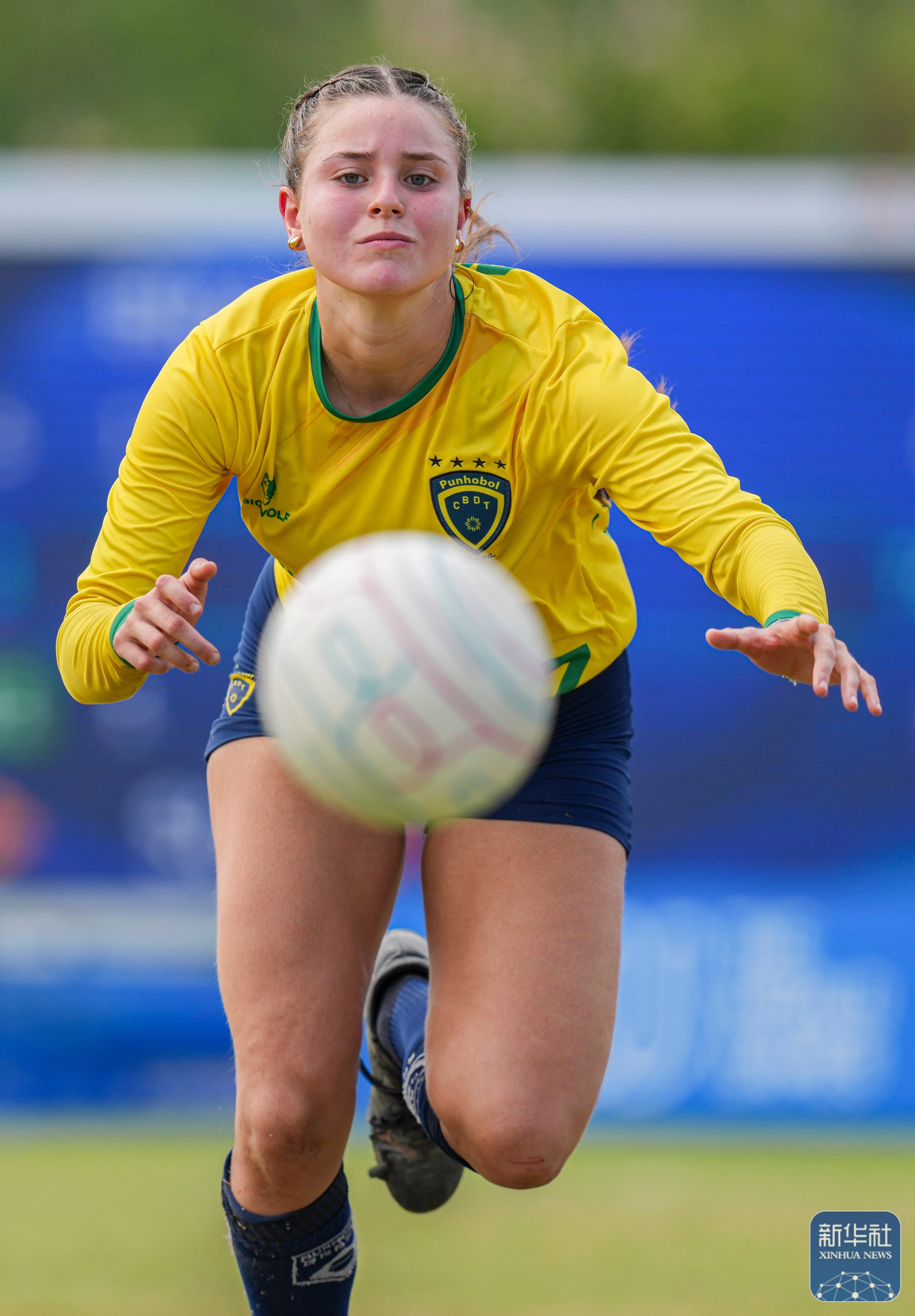 成都世运会丨巴西队夺得浮士德球女子冠军