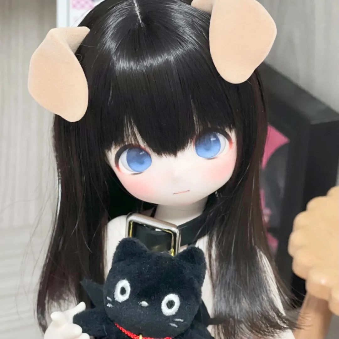 可爱bjd娃娃女头