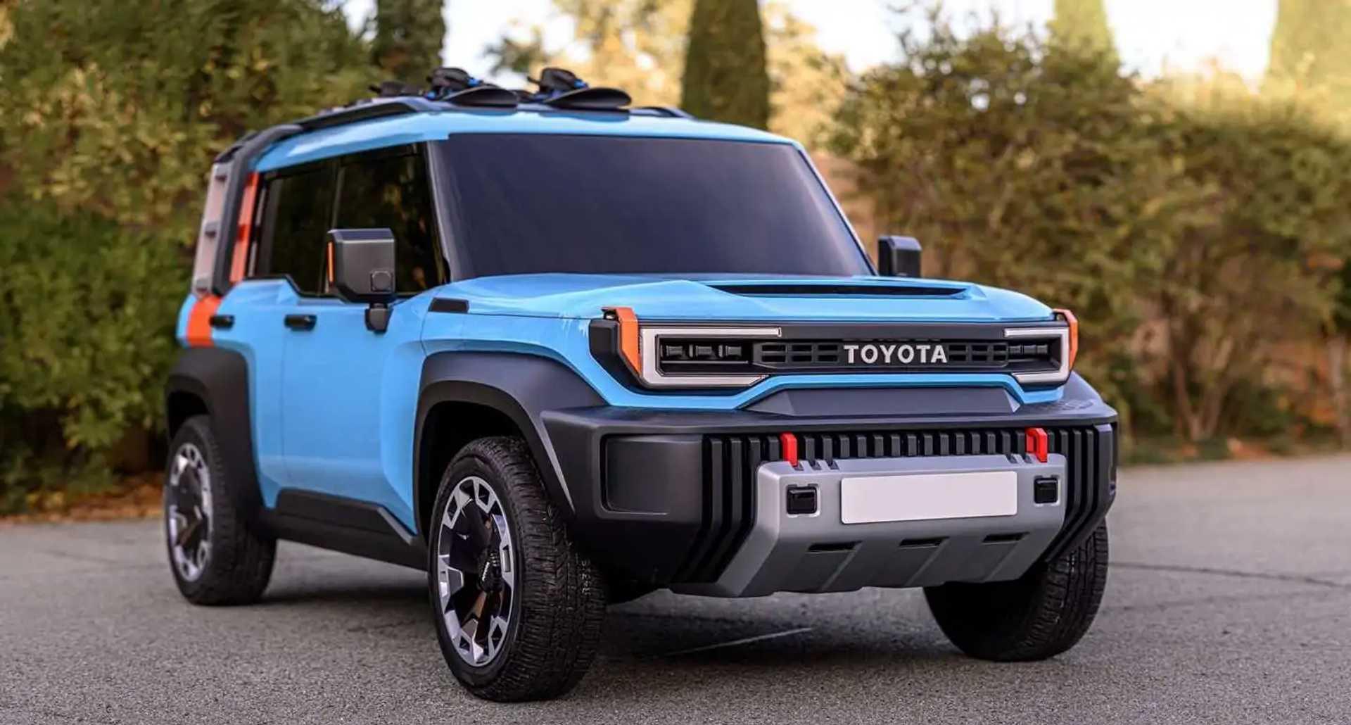 丰田紧凑型兰德酷路泽最新消息:可能就命名为landcruiserfj