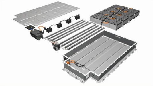 电动汽车动力电池结构