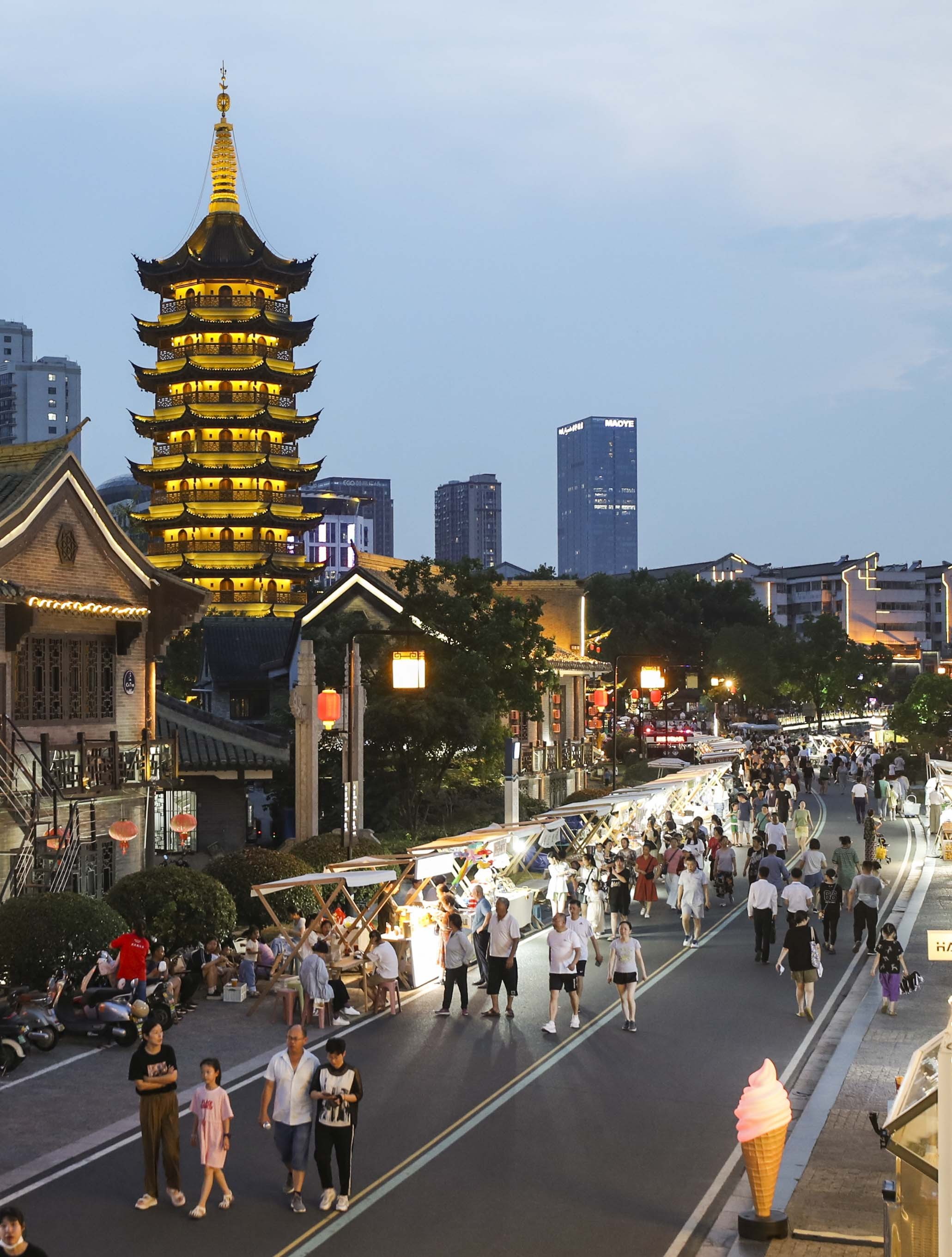 何以中国,运载千秋|夜游淮安里运河,打卡最早运河文化景点