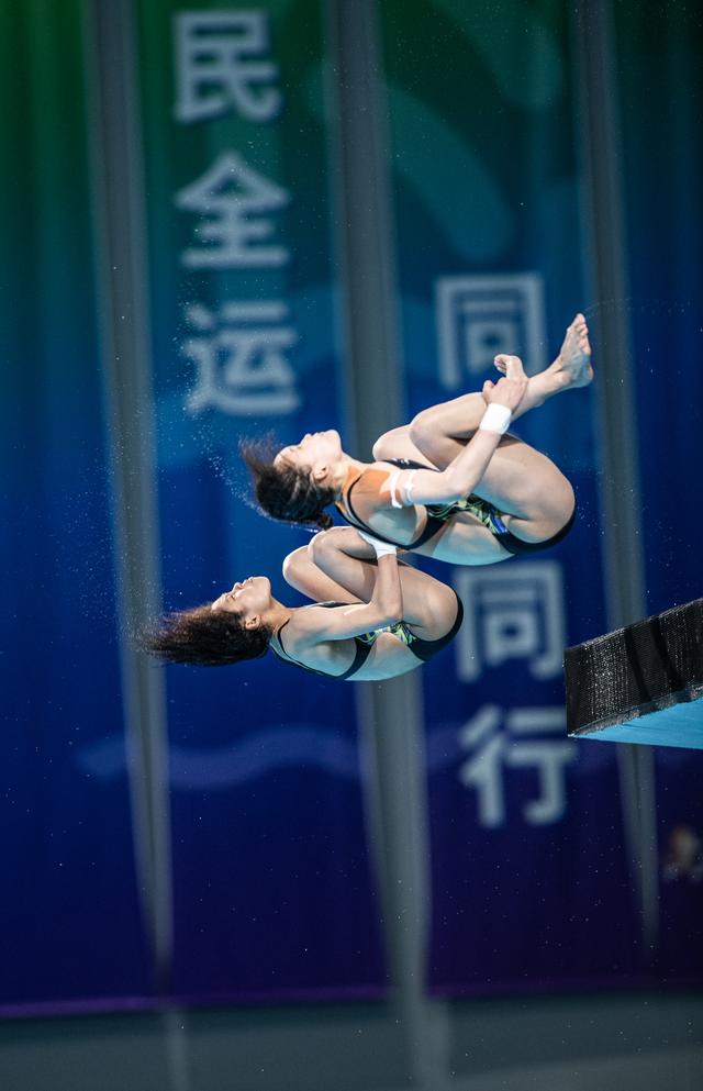 跳水——女子团体赛:10米双人跳台赛况
