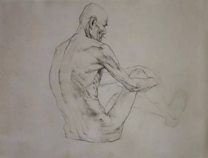 央美教授,孙为民素描速写欣赏