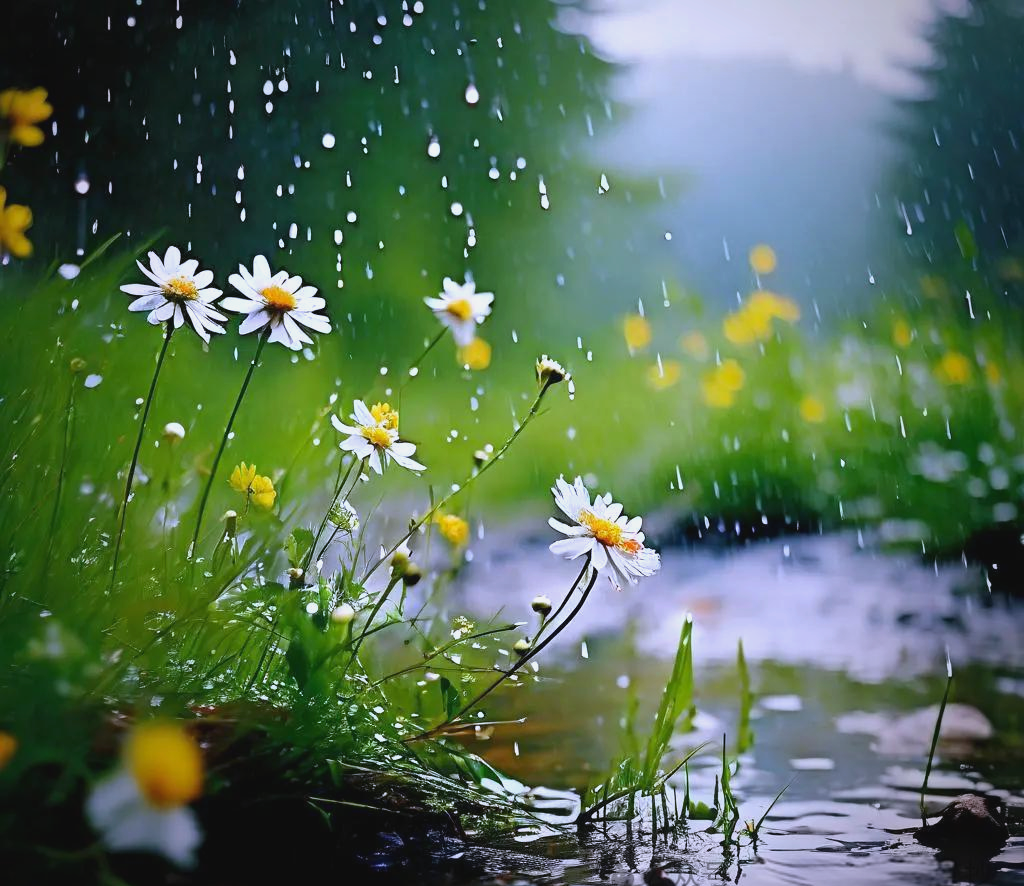 精选描写下雨天景色的好词好句好段