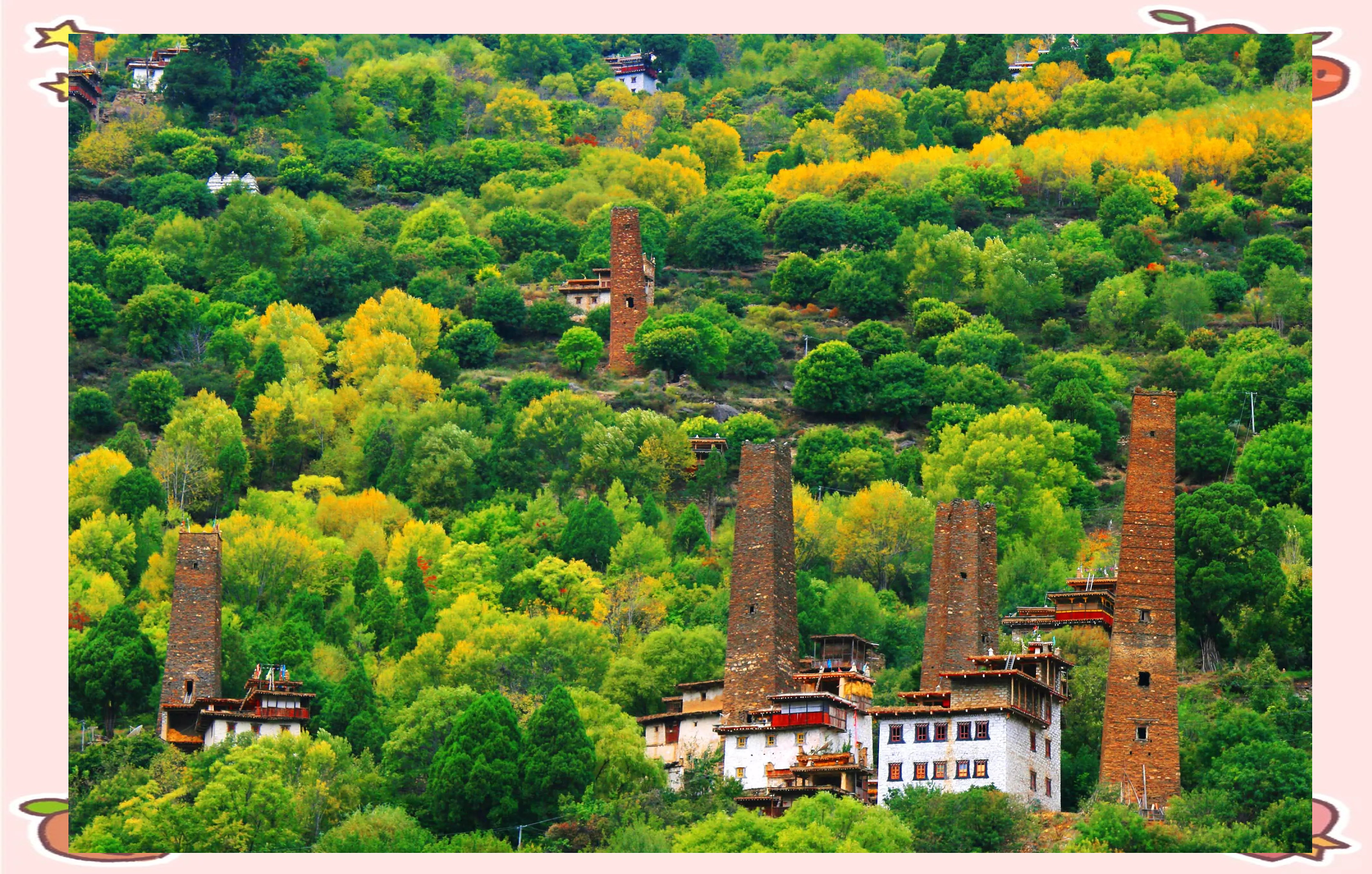 四川丹巴:众多古碉楼中的历史与文化探索