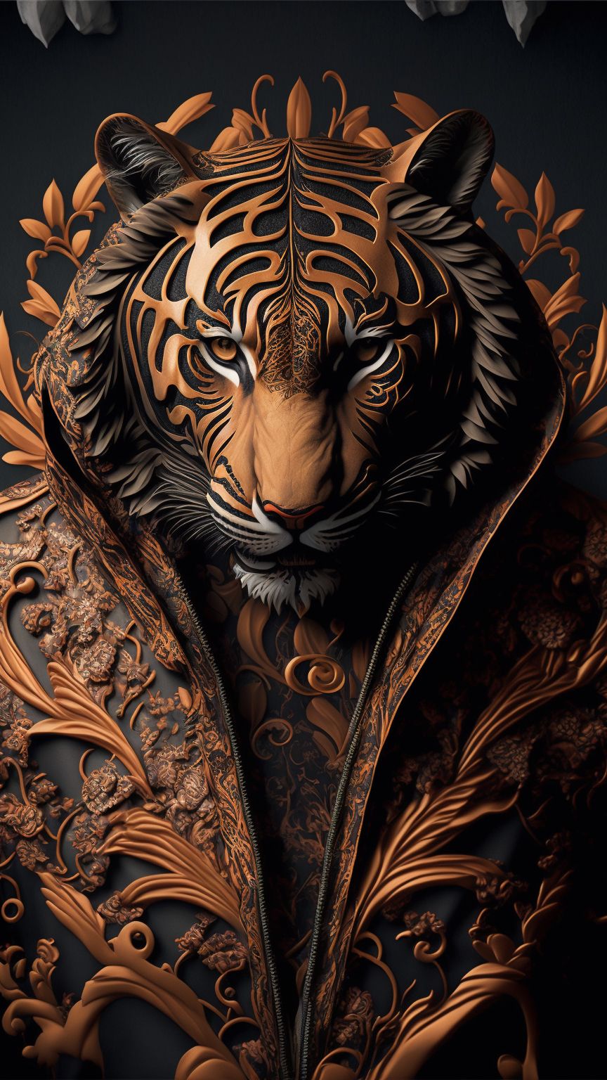 几张老虎人手机壁纸