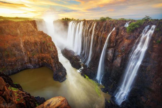 全球最美瀑布高清图片图片