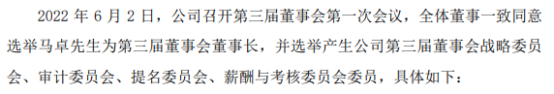 迅捷兴选举马卓为董事长 2021年度公司净利6407.53万