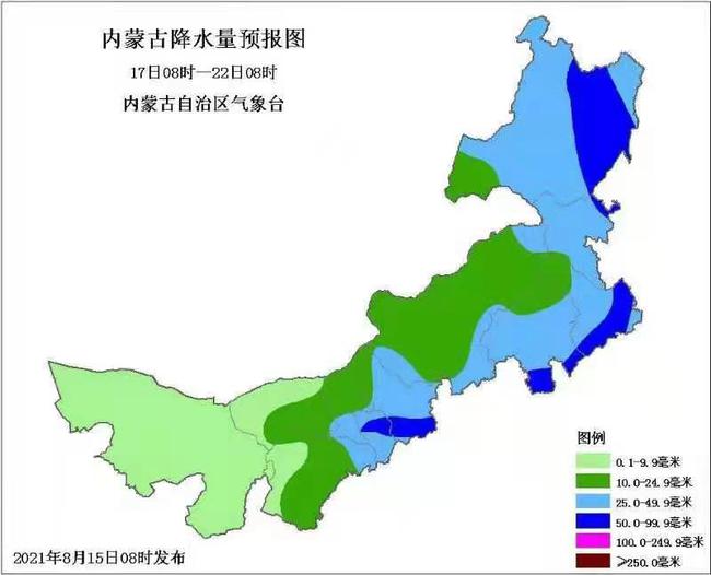 内蒙古自治区年降水量图片