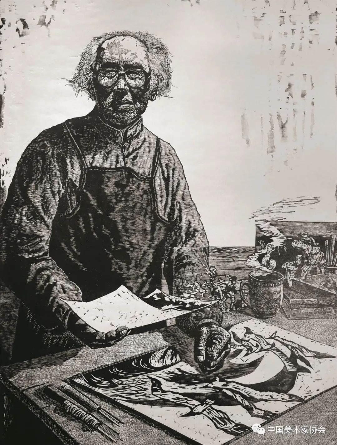 首届延安木刻版画双年展作品选登 (二)