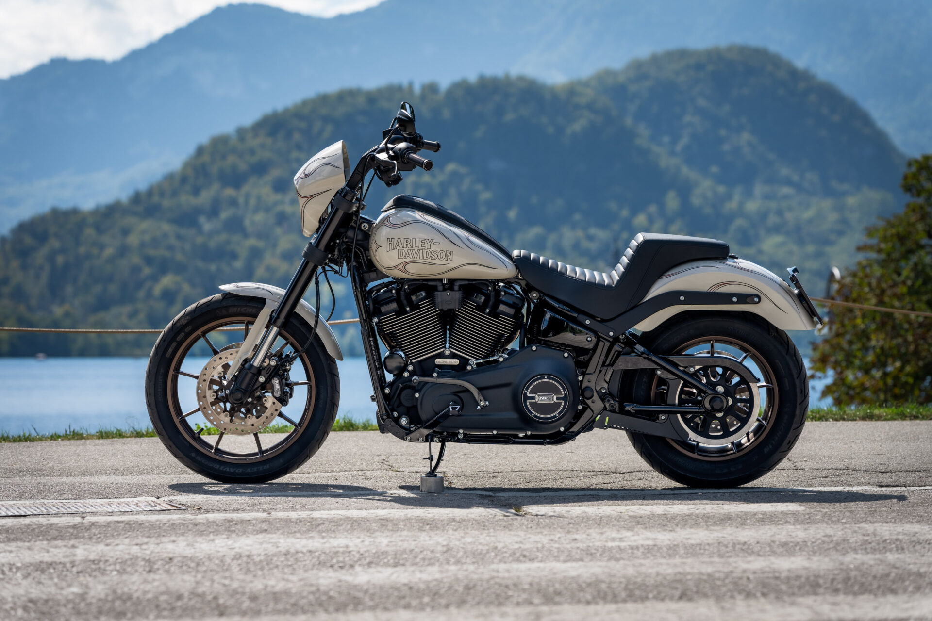 炽热火焰 哈雷low rider s改装欣赏