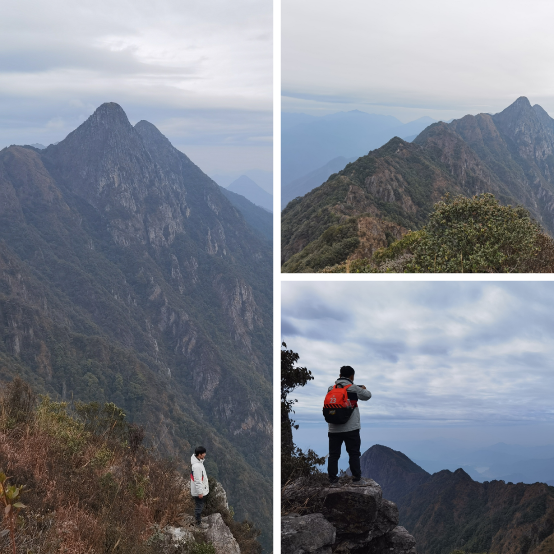 被称"广东k2"始兴龙斗峰成登山圣地