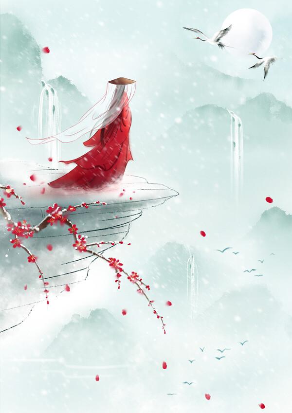 飘逸潇洒背影系列壁纸