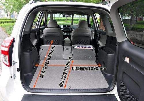 丰田rav4荣放的后备箱开启方式多样,让使用者能够灵活选择.