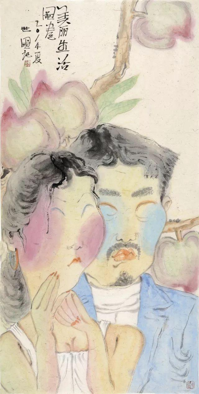 迷糊着双眼恍惚着生活的小幸福——水墨绘画的"迁想妙得"