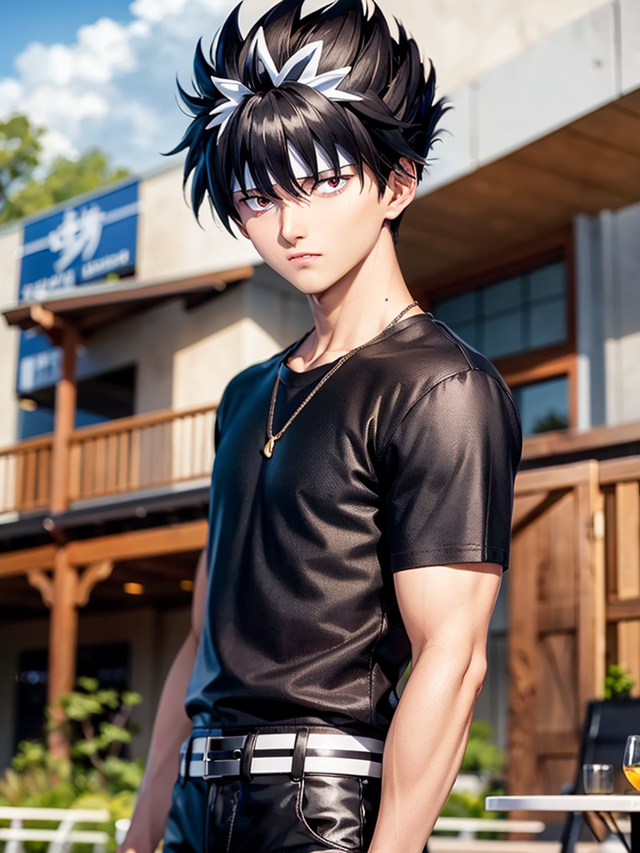 《幽游白书》各种画风的飞影 头像 壁纸