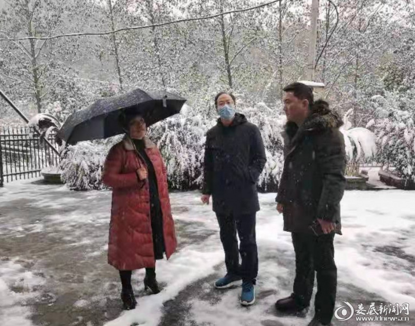娄星区领导到水洞底镇督导当前重点工作