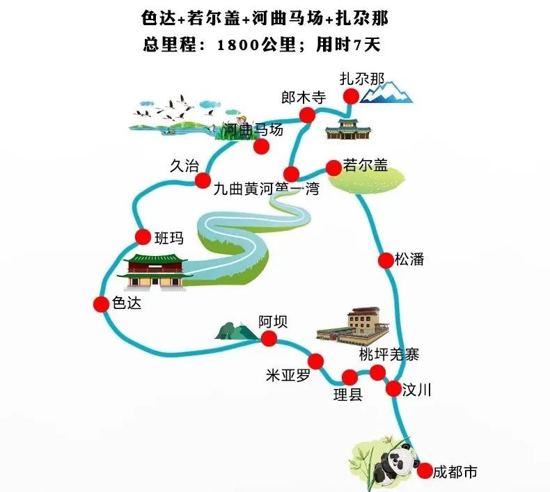 甘南自驾游攻略内附最经典不踩坑的四条线路
