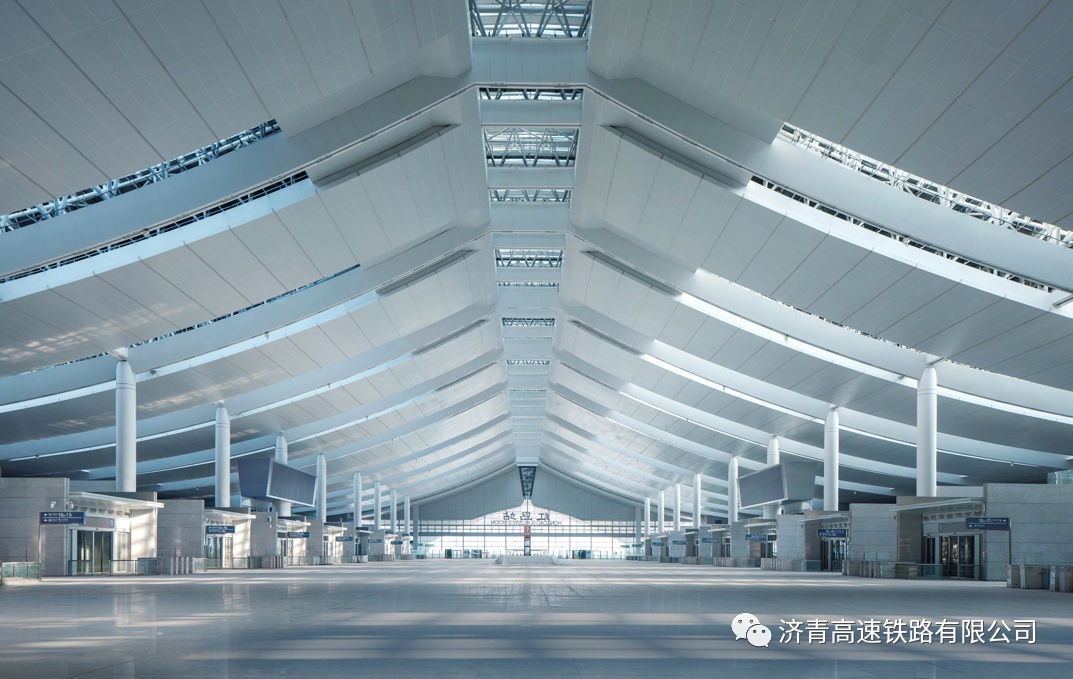 济青高铁红岛站今日正式启用