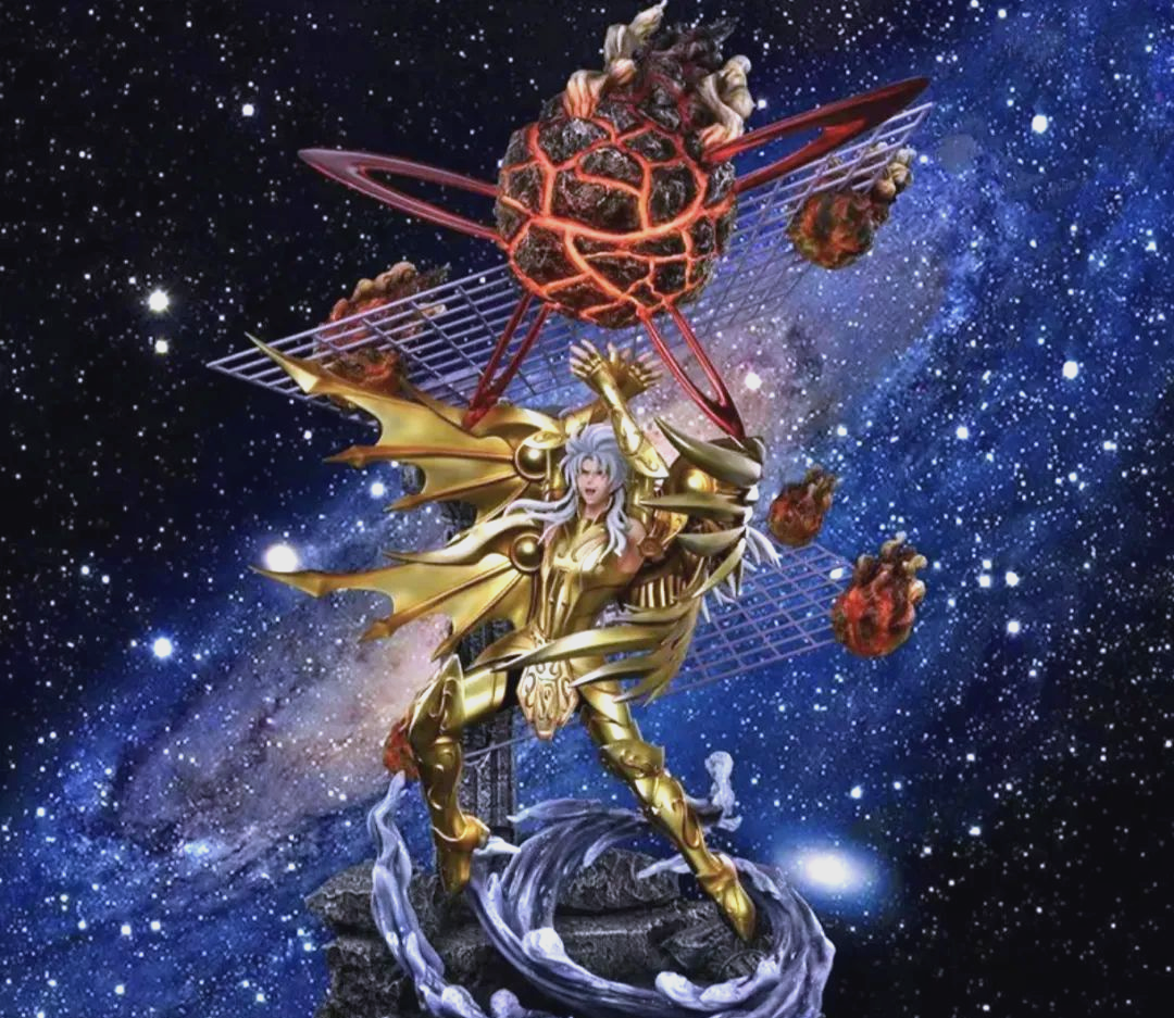 《圣斗士星矢》中的银河星爆:力量与美学的完美交融