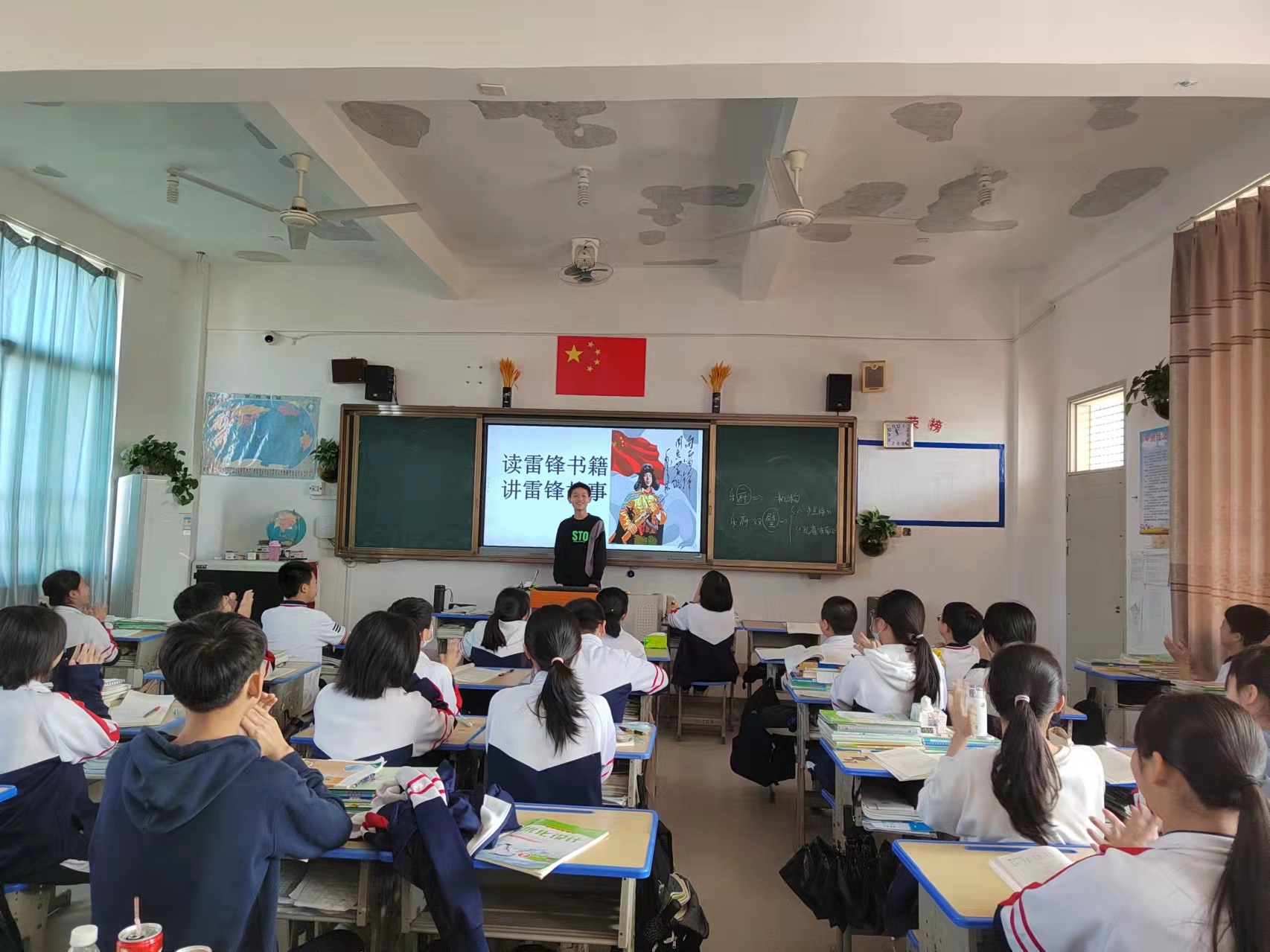 读雷锋书籍 讲雷锋故事——南靖四中开展"学雷锋日"读书活动-漳州新闻