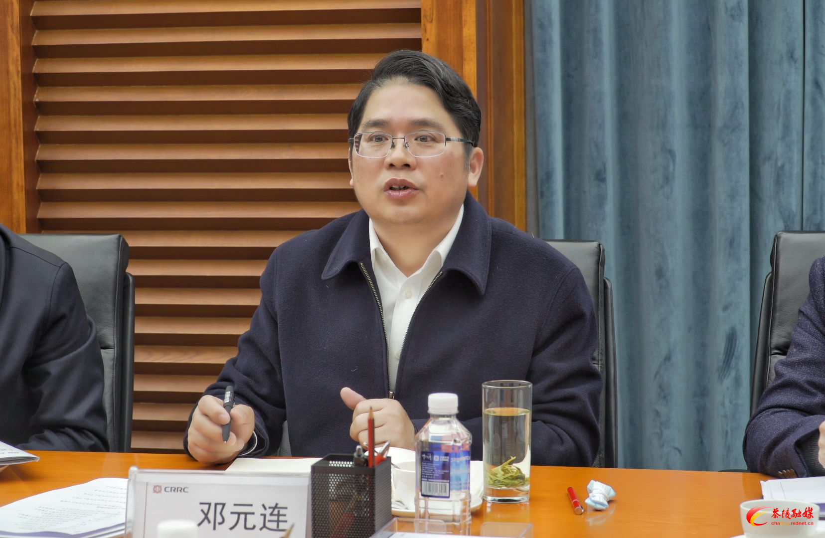 邓元连带队赴中车株所考察学习