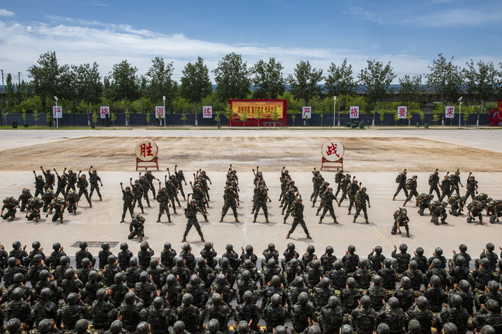 武警北京总队一师图片