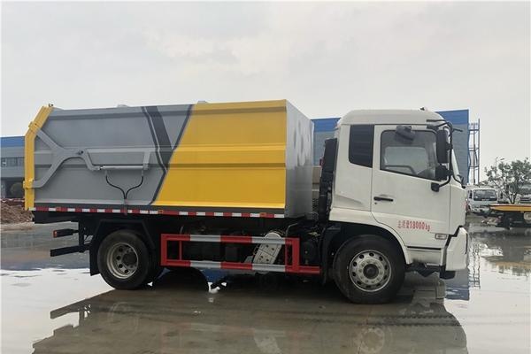 24立方压缩式对接垃圾车(转运)国六