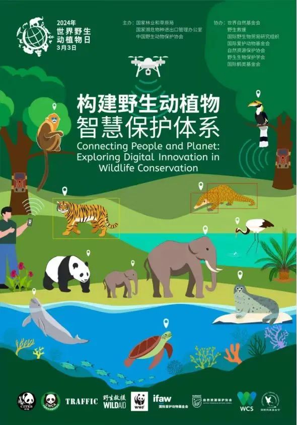 2024年3月3日,是第11个"世界野生动植物日",今年全球宣传主题为"连接