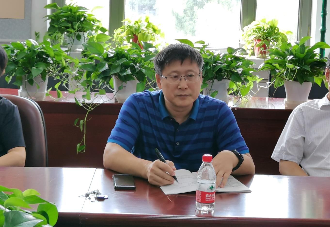 副校长田国忠到文学与传媒学院开展汉语言文学师范专业认证工作专题