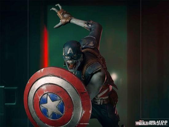 《whatif》丧尸美队1/10雕像 140刀体验黑暗版超英