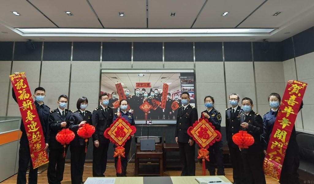 深圳蛇口海关跨越4800公里 开展支部"云共建"主题党日活动