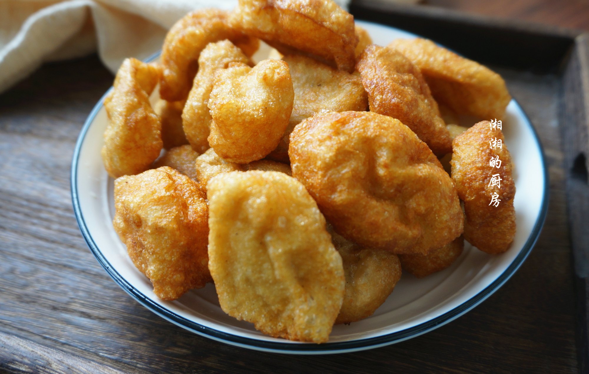 "油面筋"不洗面就能做,简单快速,高蛋白好营养,和吃肉一样香