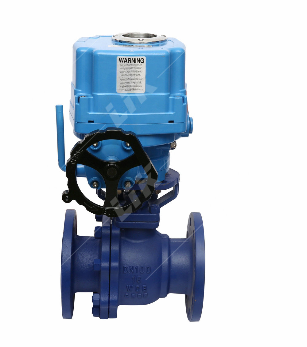 进口防爆电动衬氟球阀