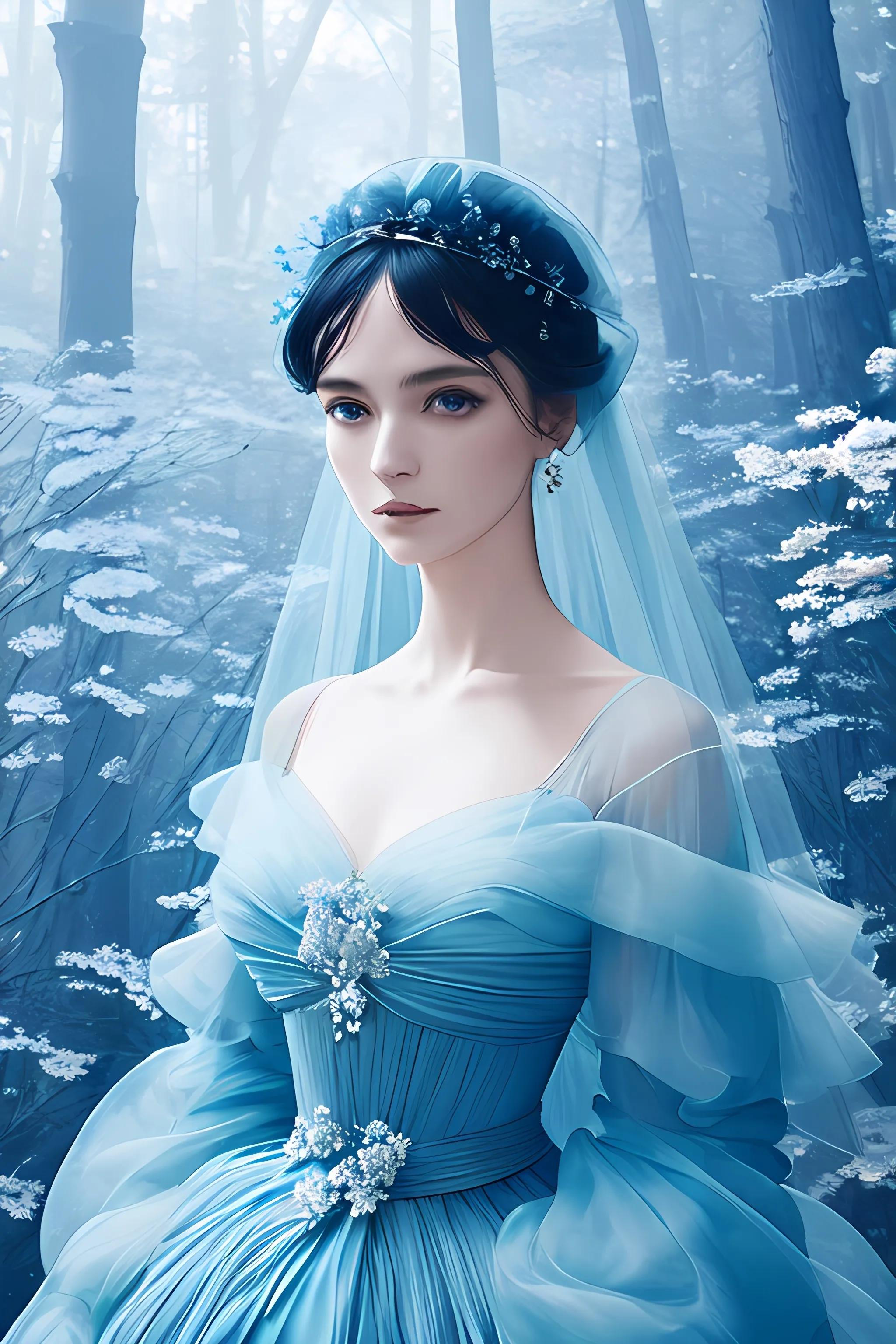 优雅梦幻的公主ai系列壁纸